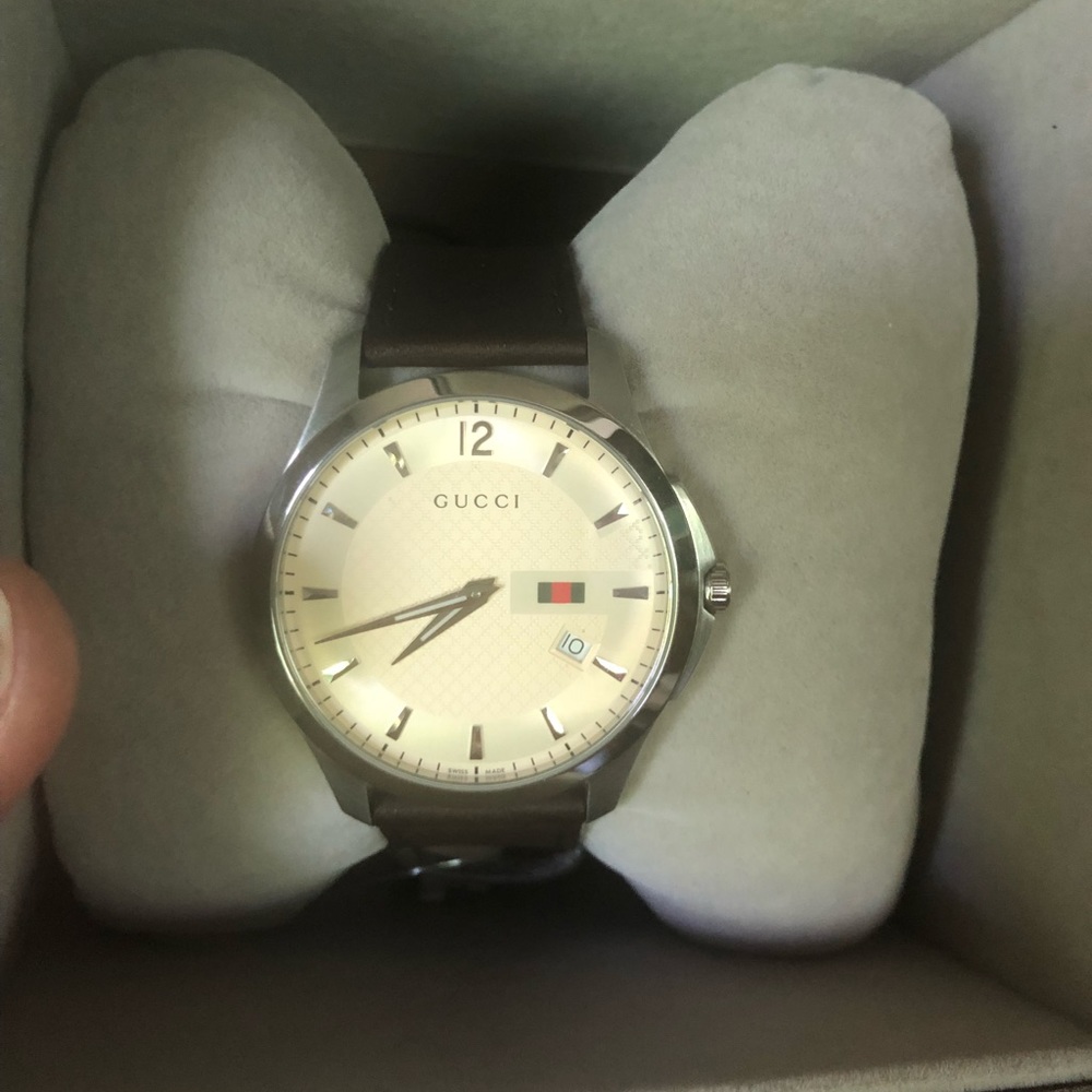 SOLD- Authentic new Gucci men’s wrist watch